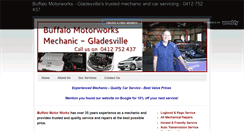 Desktop Screenshot of buffalo-motors-gladesville.com.au